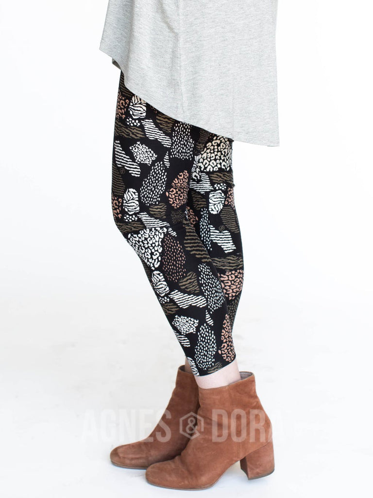 Agnes & Dora™ Leggings Pretty Wild Black – Springs Boutique